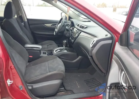 2016 Nissan Rogue Sv из США, поврежденный, VIN KNMAT2MT6GP611518